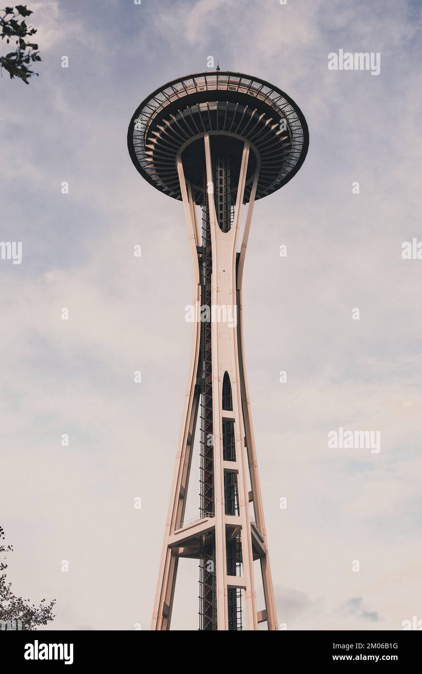 Space Needle in Seattle Washington photo by Elmer Franco Stock Photo
