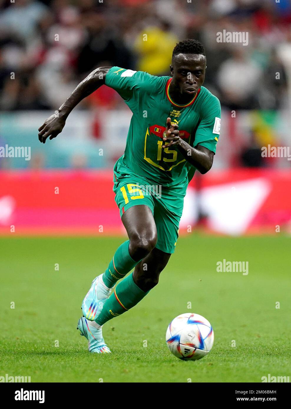 Senegal's Krepin Diatta during the FIFA World Cup Round of Sixteen