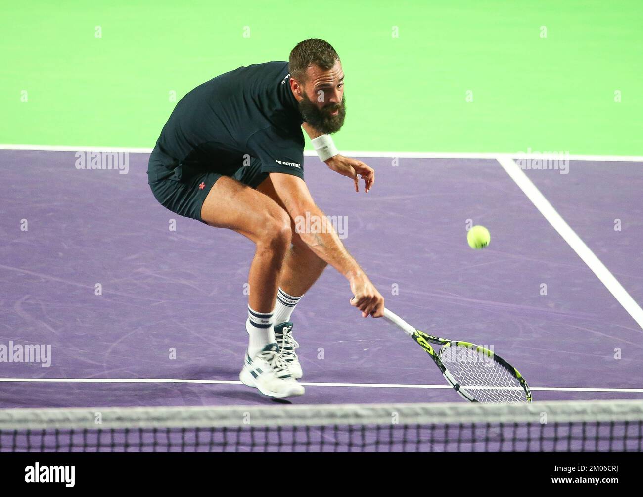 Benoit Paire of France during the Open de Rennes 2022, ATP Challenger tennis  tournament on September 15, 2022 at Le Liberte stadium in Rennes, France -  Photo Laurent Lairys / DPPI Stock Photo - Alamy