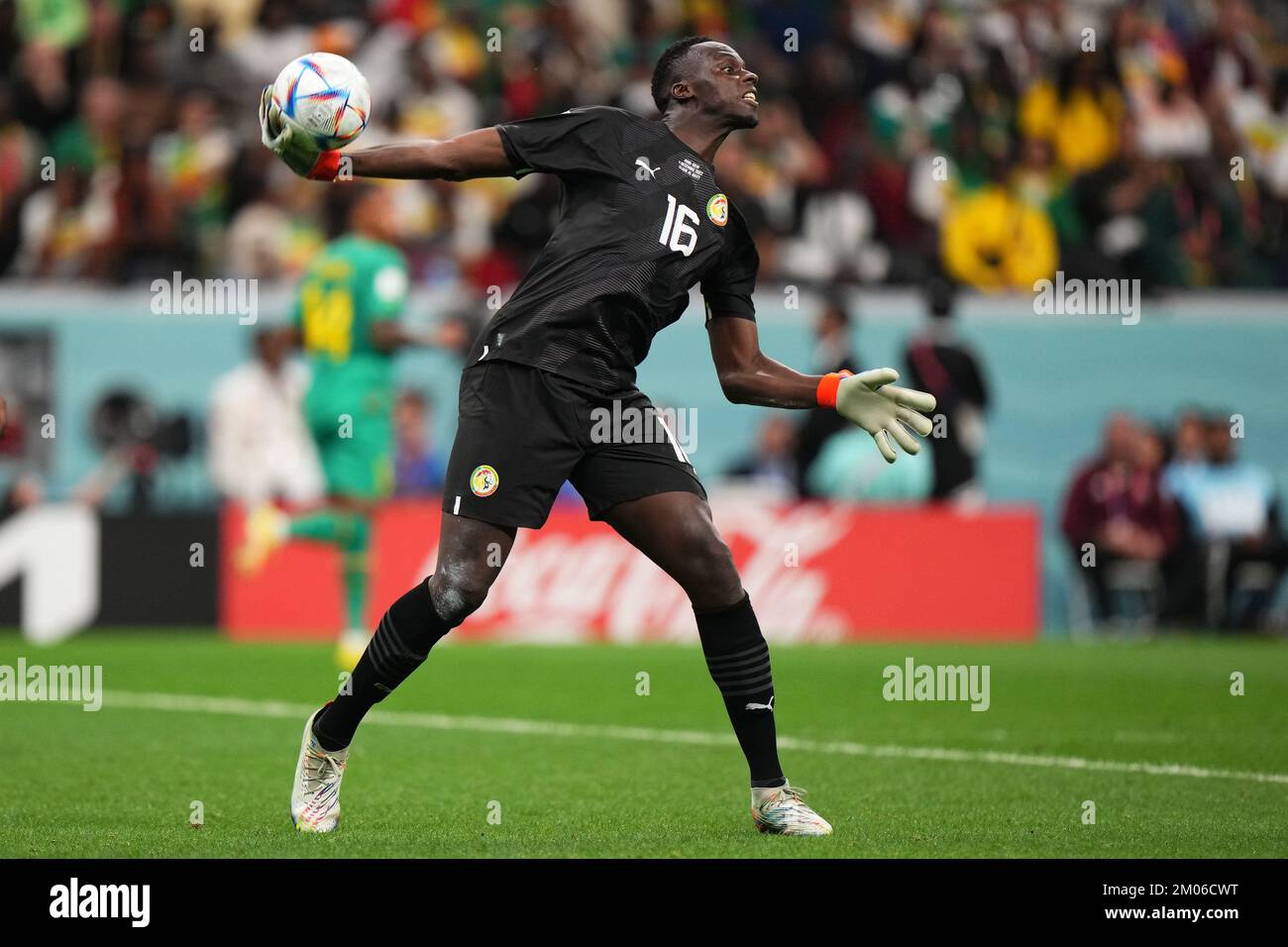 Al Khor, Qatar. 04th Dec, 2022. Edouard Mendy of Senegal during the FIFA World Cup, Qatar., . in Al Khor, Qatar. (Photo by Bagu Blanco/PRESSIN) Credit: PRESSINPHOTO SPORTS AGENCY/Alamy Live News Stock Photo