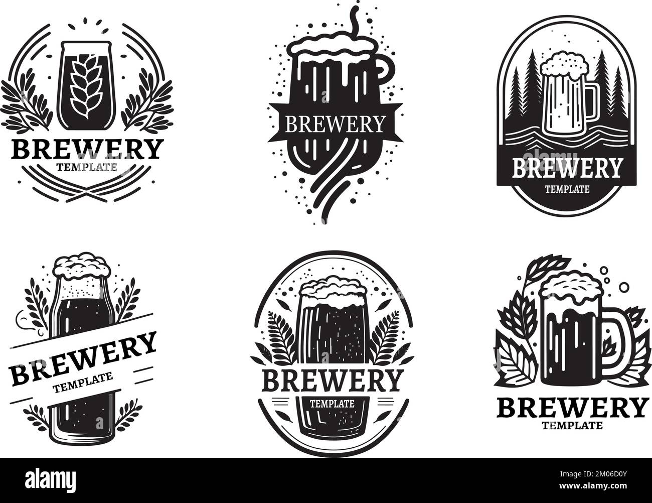 Vintage logo Black and White Stock Photos & Images Alamy