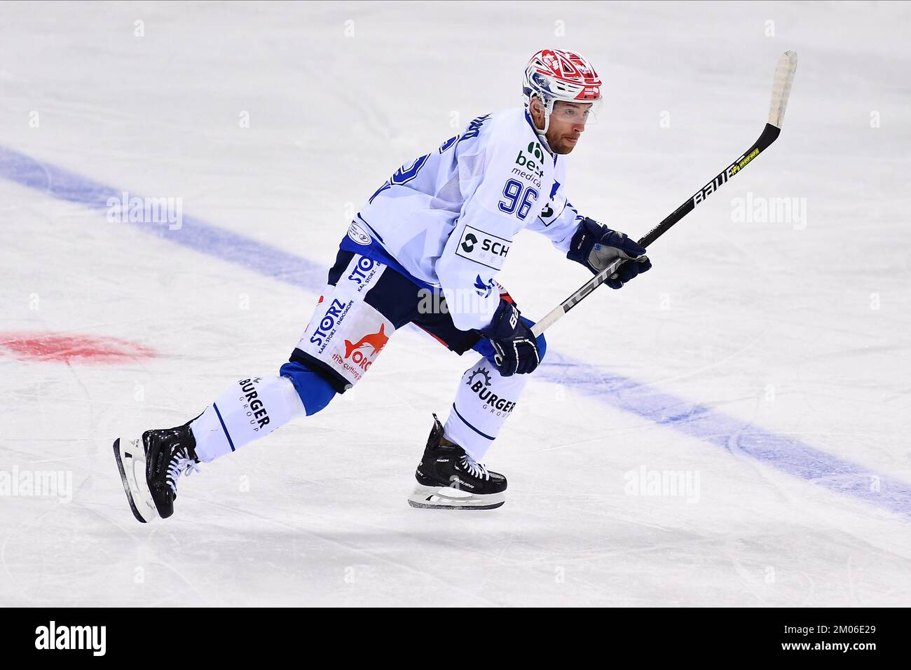 DUSSELDORF, GERMANY DECEMBER 4, 2022 Hockey match DEL Duesseldorfer
