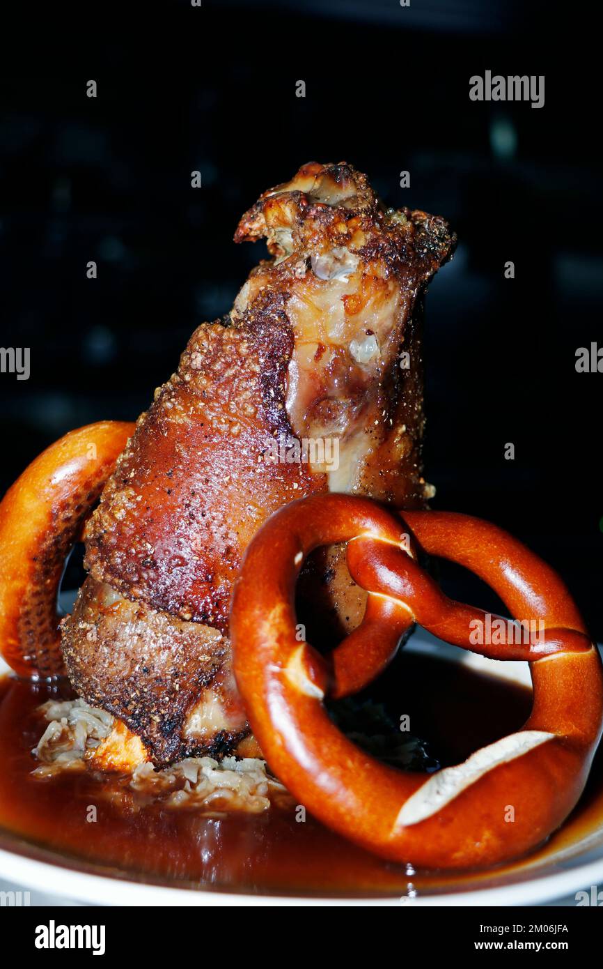 Crispy pork knuckle hires stock photography and images Alamy