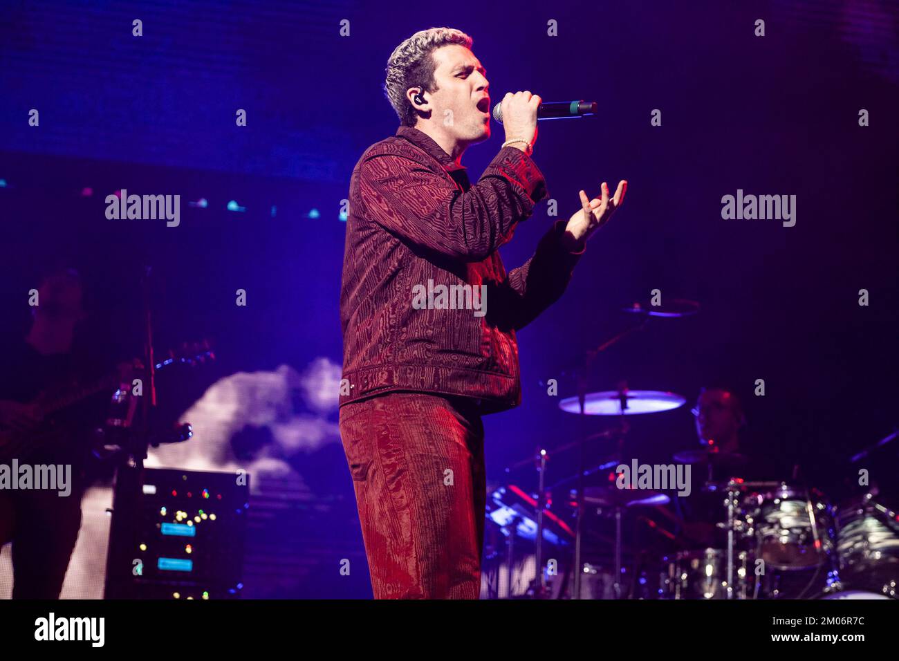 Lauv performs during 99.7 Now's Poptopia 2022 at SAP Center on December