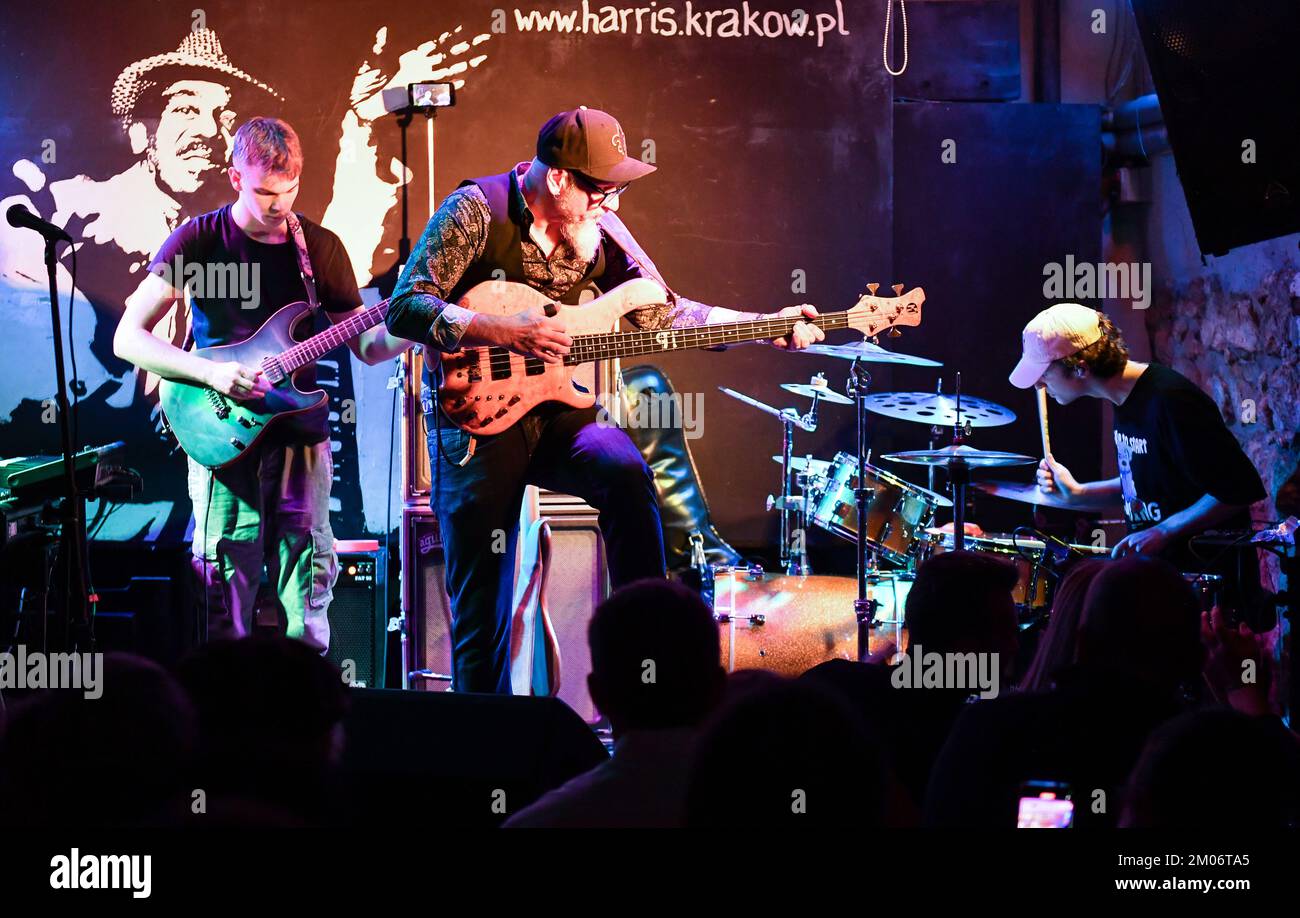 Krakow, Poland. 12th Nov, 2021. Wojtek Pilichowski performs live during
