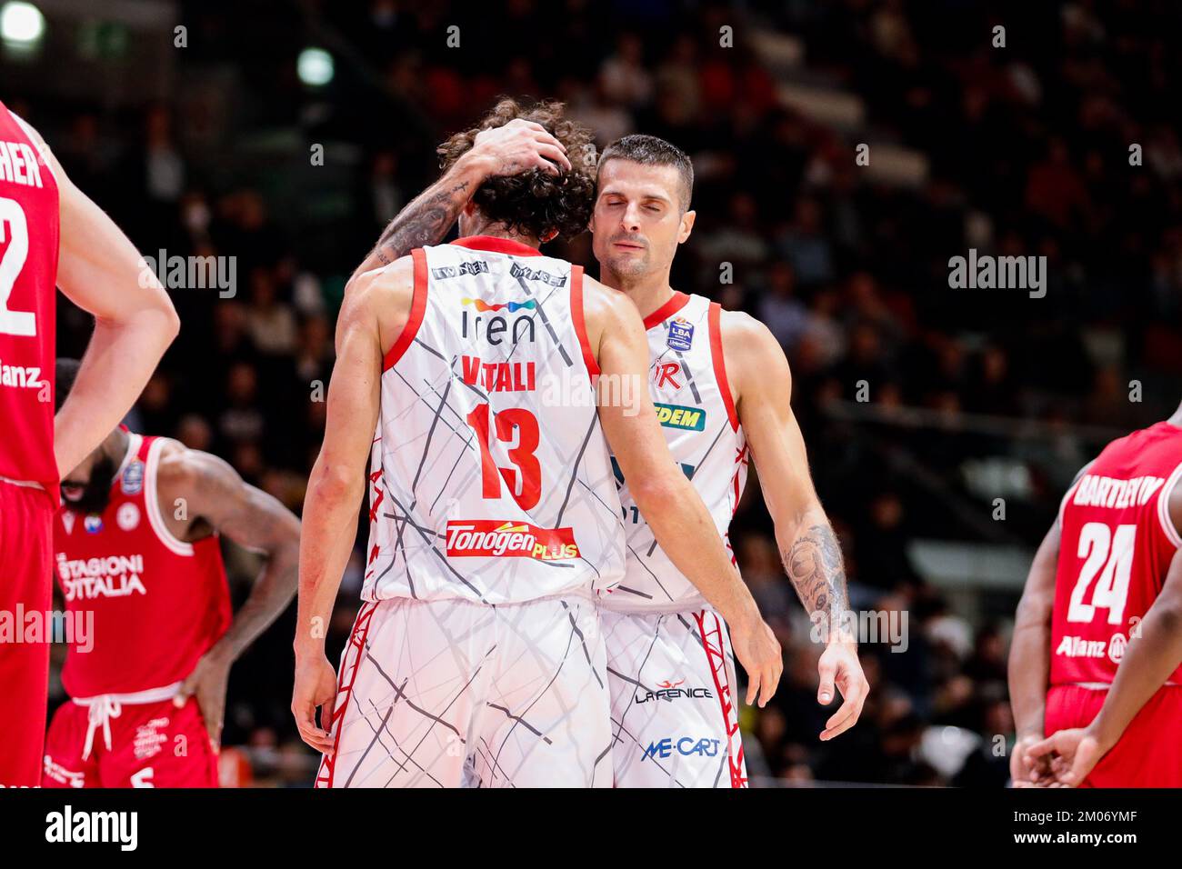 Maillot Vintage Reggio Emilia Basket - #8 Melli - Serie A - Occasion - Pour Collectionneurs Ou Porté
