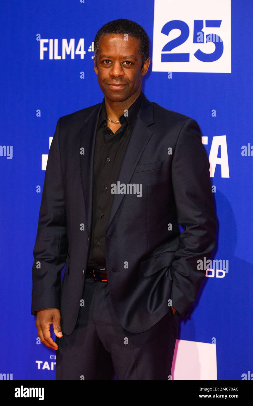 London, UK. 4 December 2022. Adrian Lester attending the British