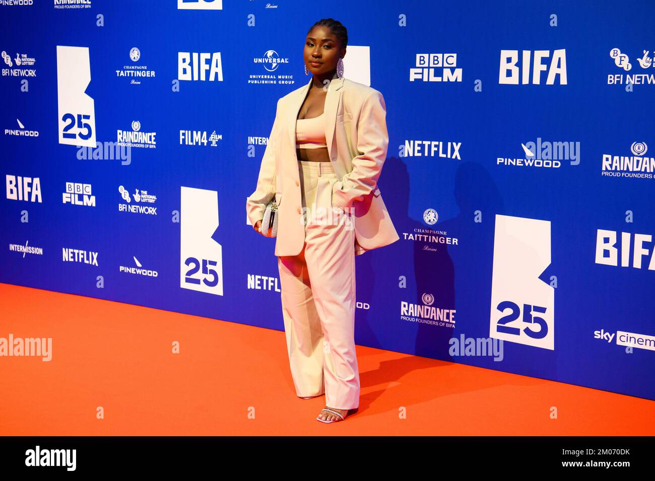 London, UK. 4 December 2022. Lauryn Ajufo attending the British