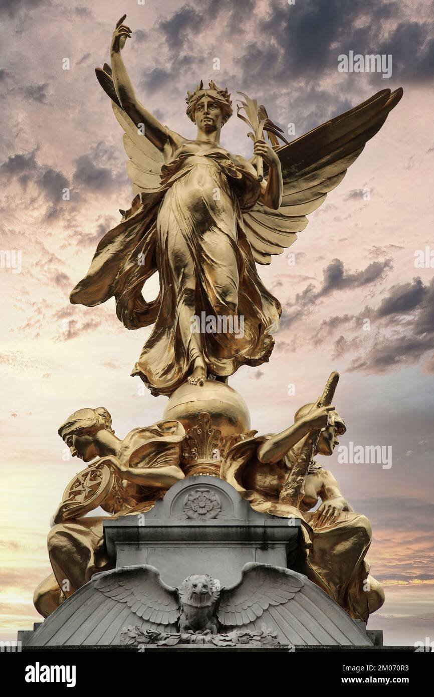 Buckingham Palace, located in the City of Westminster in London, is the