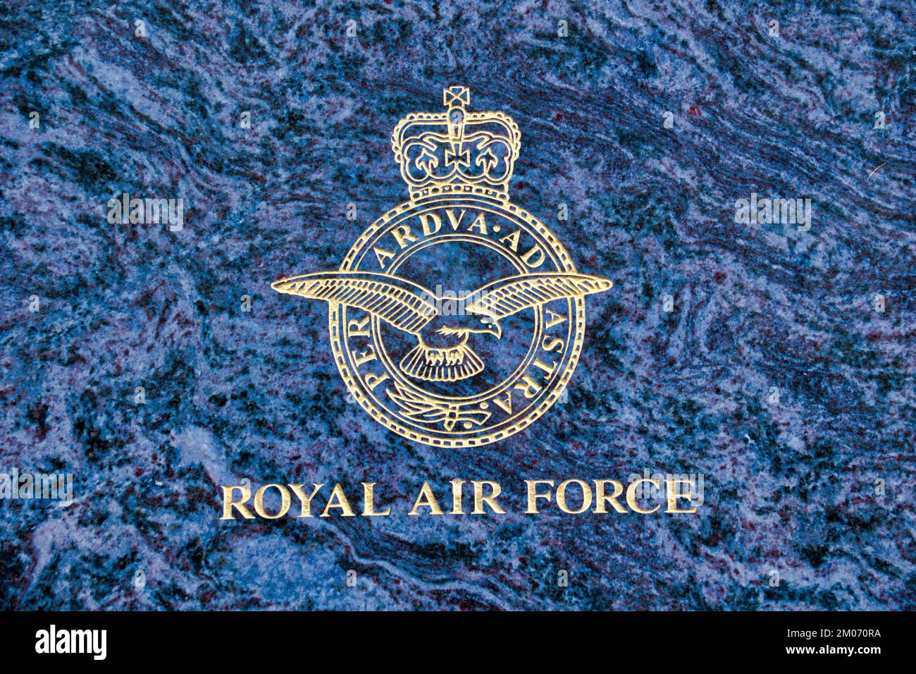 war memorial logo royal air force Stock Photo