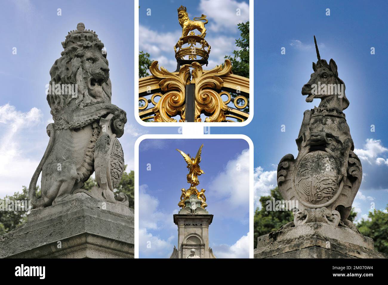 Buckingham Palace, located in the City of Westminster in London, is the