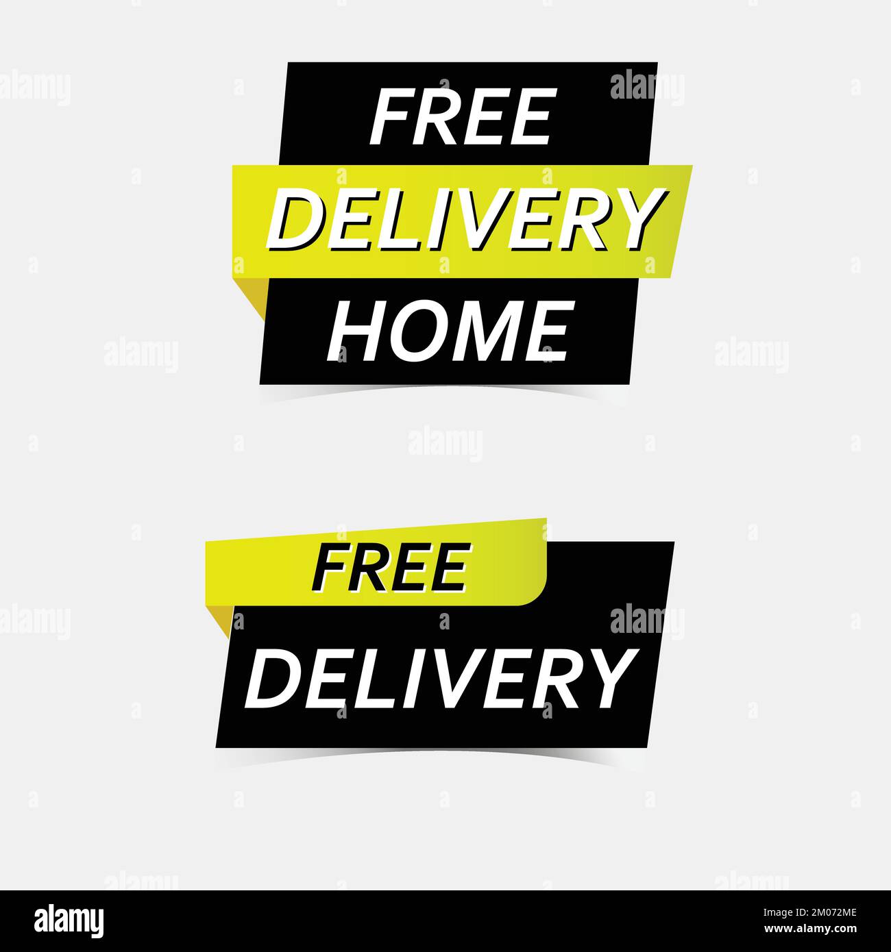 Free home delivery banner