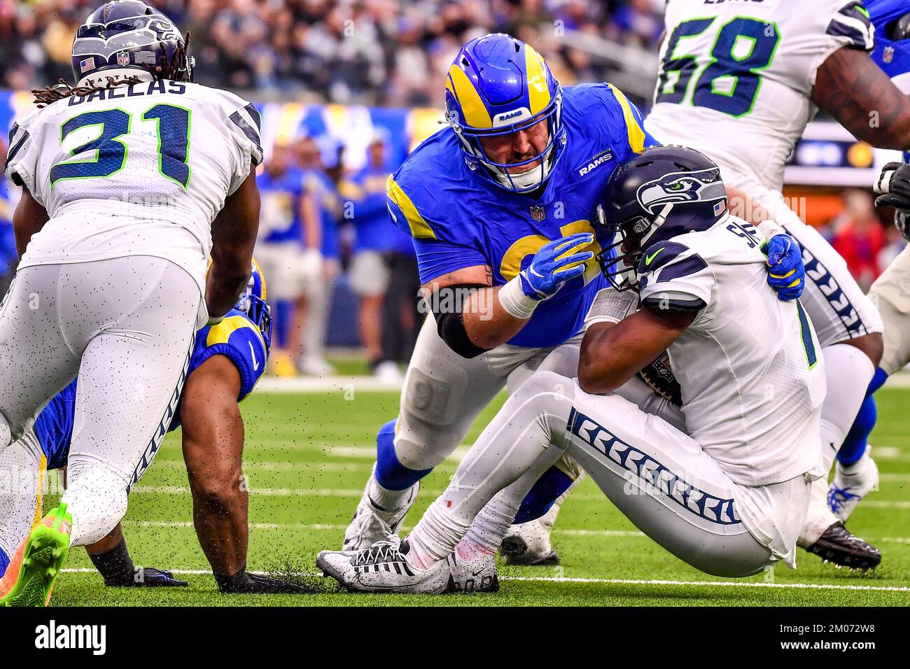 Cleveland, United States. 17th Dec, 2022. Cleveland Brown's quarterback  Deshaun Watson (4) throws a pass under pressure from Baltimore Ravens  Justin Madubuike (92) in the first half in Cleveland, Ohio December 17