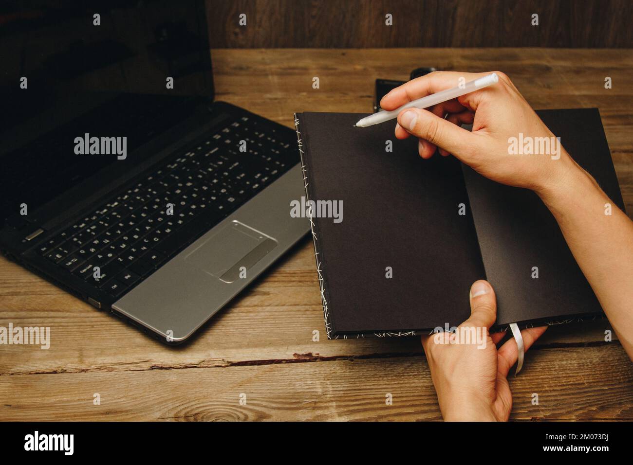 workplace blogger. set to prepare for public speaking and writing text ...
