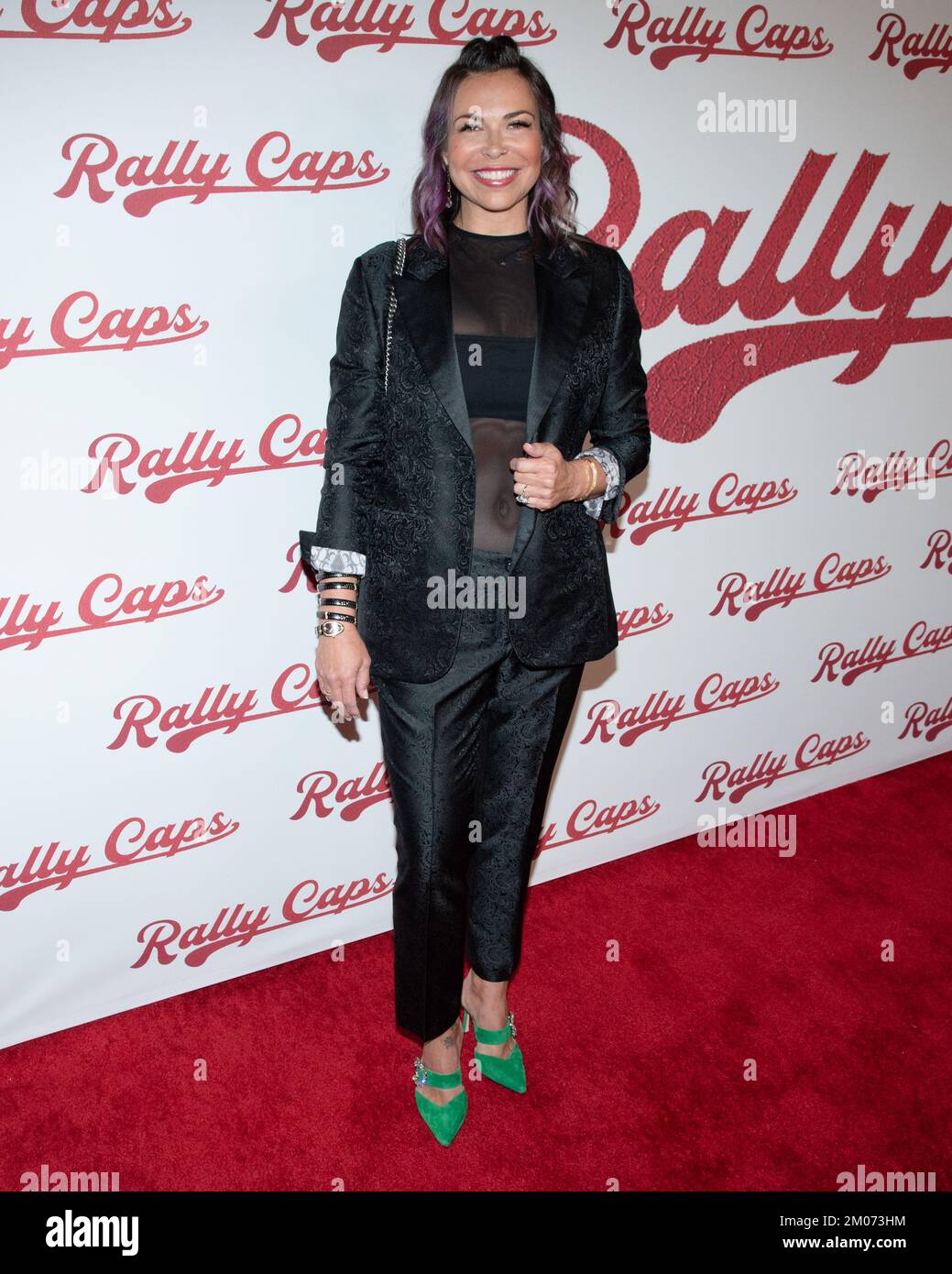 December 3, 2022, Hollywood, Calidornia, USA: Jennifer LaCore attends private red carpet screening of â€˜Rally Capsâ (Credit Image: © Billy Bennight/ZUMA Press Wire) Stock Photo