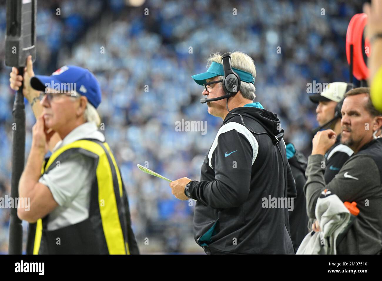 DETROIT, MI - DECEMBER 04: Jacksonville Jaguars Offensive tackle