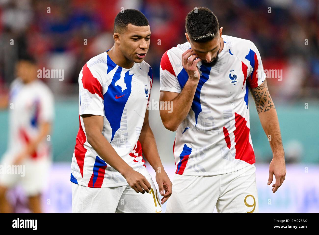 Olivier GIROUD of France and Kylian MBAPPE of France during the FIFA ...