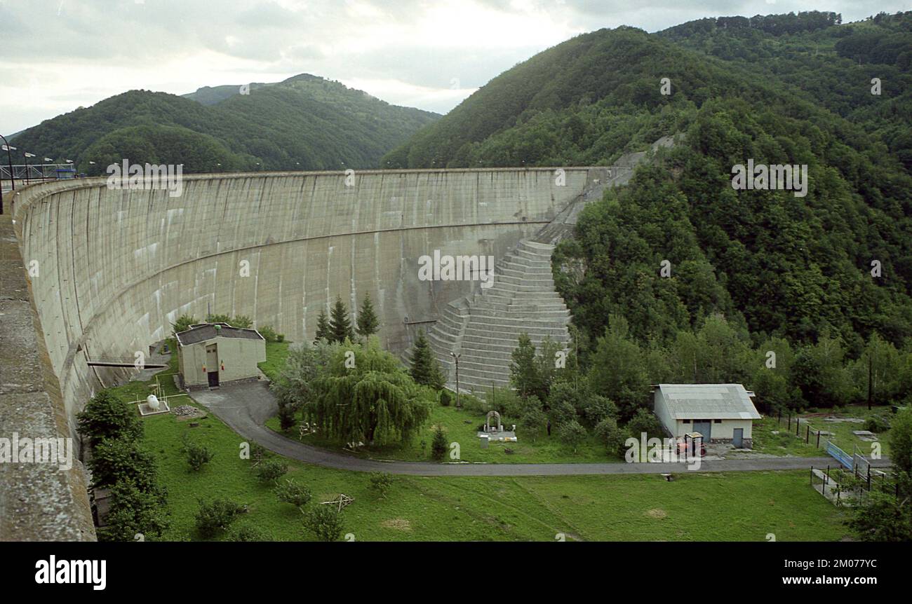 Paltinu Dam in Prahova County, Romania, approx. 2000 Stock Photo