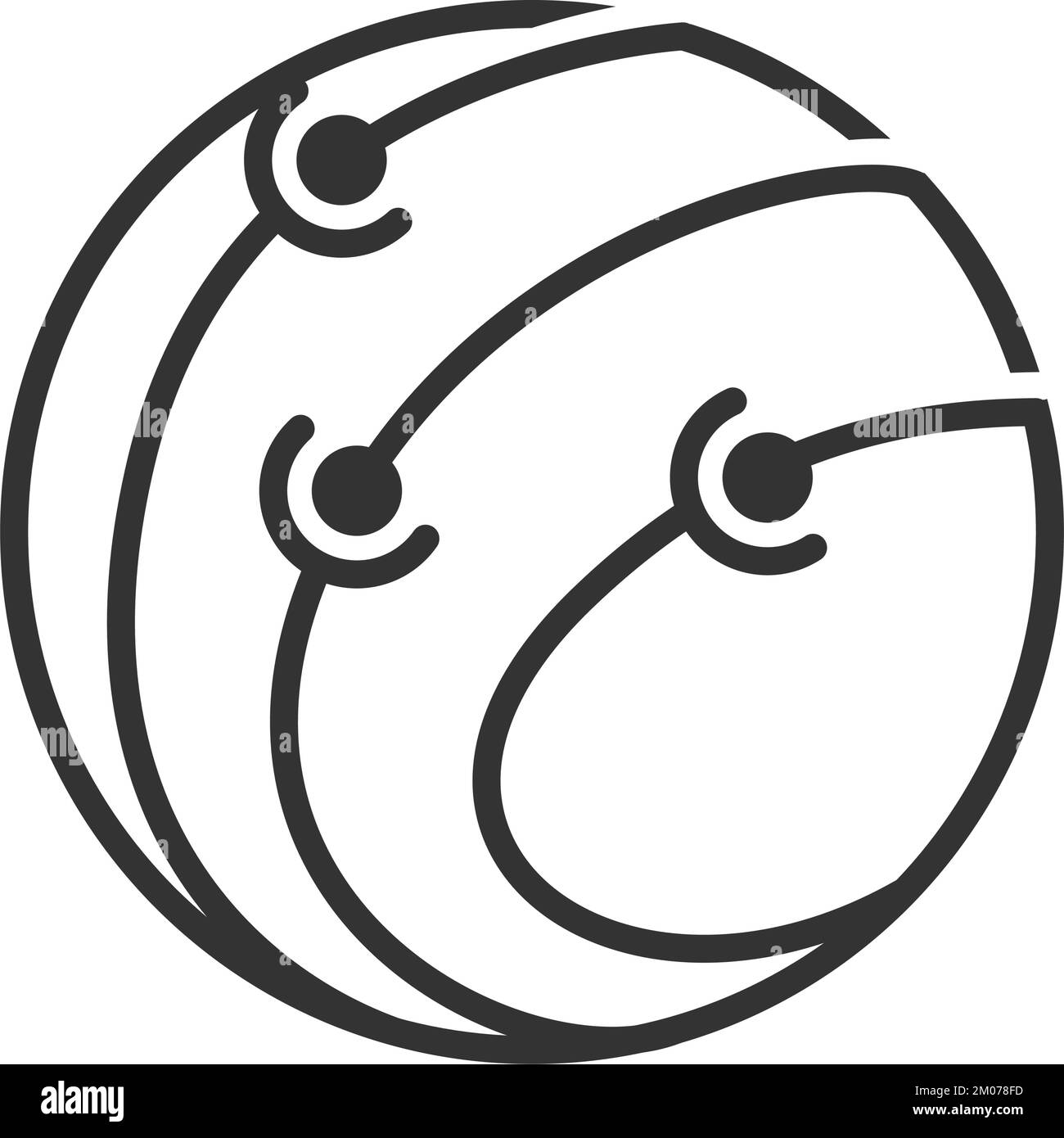 technology global logo template Icon Illustration Brand Identity Stock ...