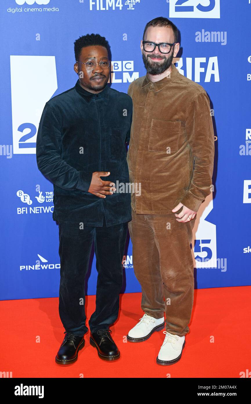 Old Billingsgate, London, UK. 4th December 2022: Fisayo Akinade attends the 25th British Independent Film Awards. Credit: See Li/Picture Capital/Alamy Live News Stock Photo