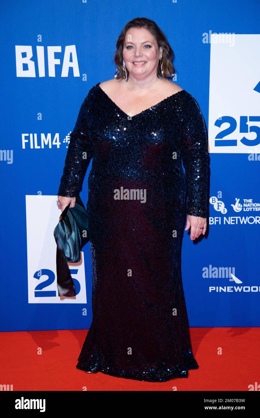 London, UK. 04th Dec, 2022. Joanna Scanlan attending the 25th British Independent Film Awards