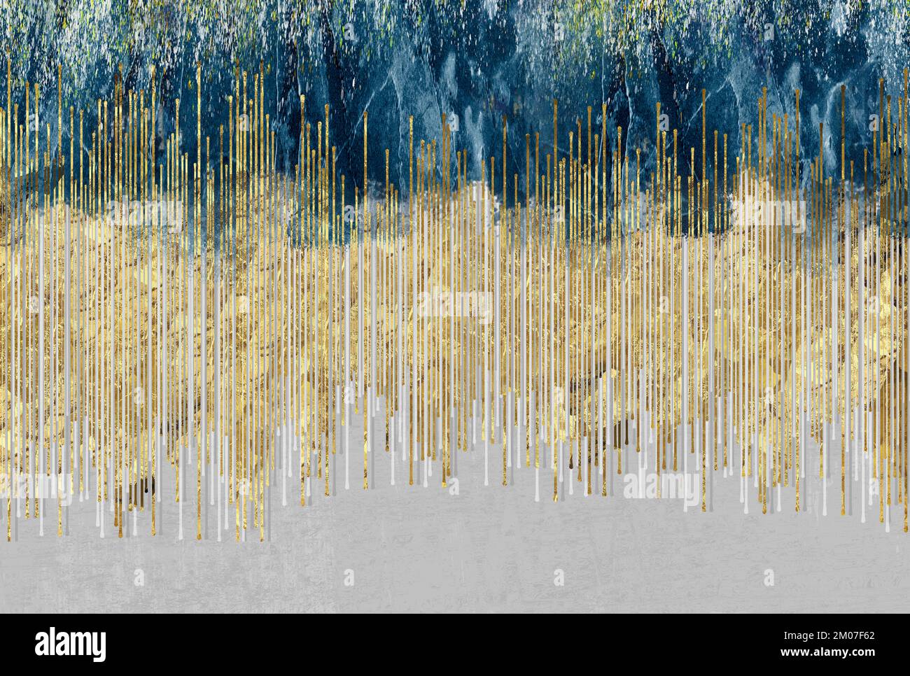 3d minimalist drawing art wallpaper for wall decor.Resin geode