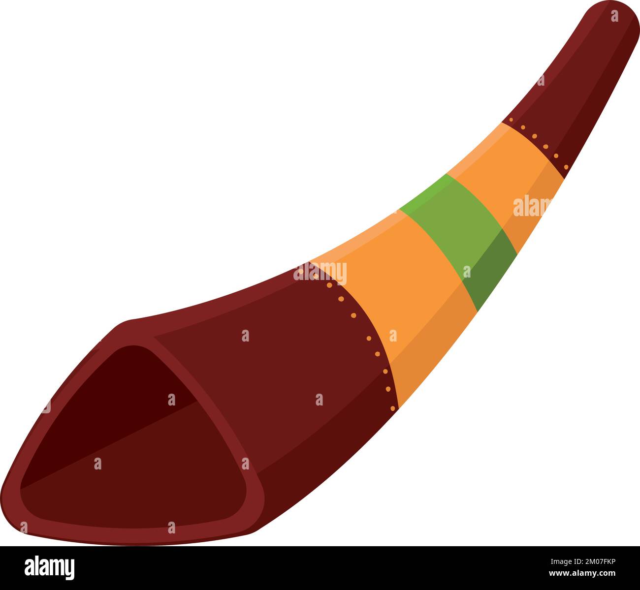 australian horn traditional Stock Vector Image & Art Alamy