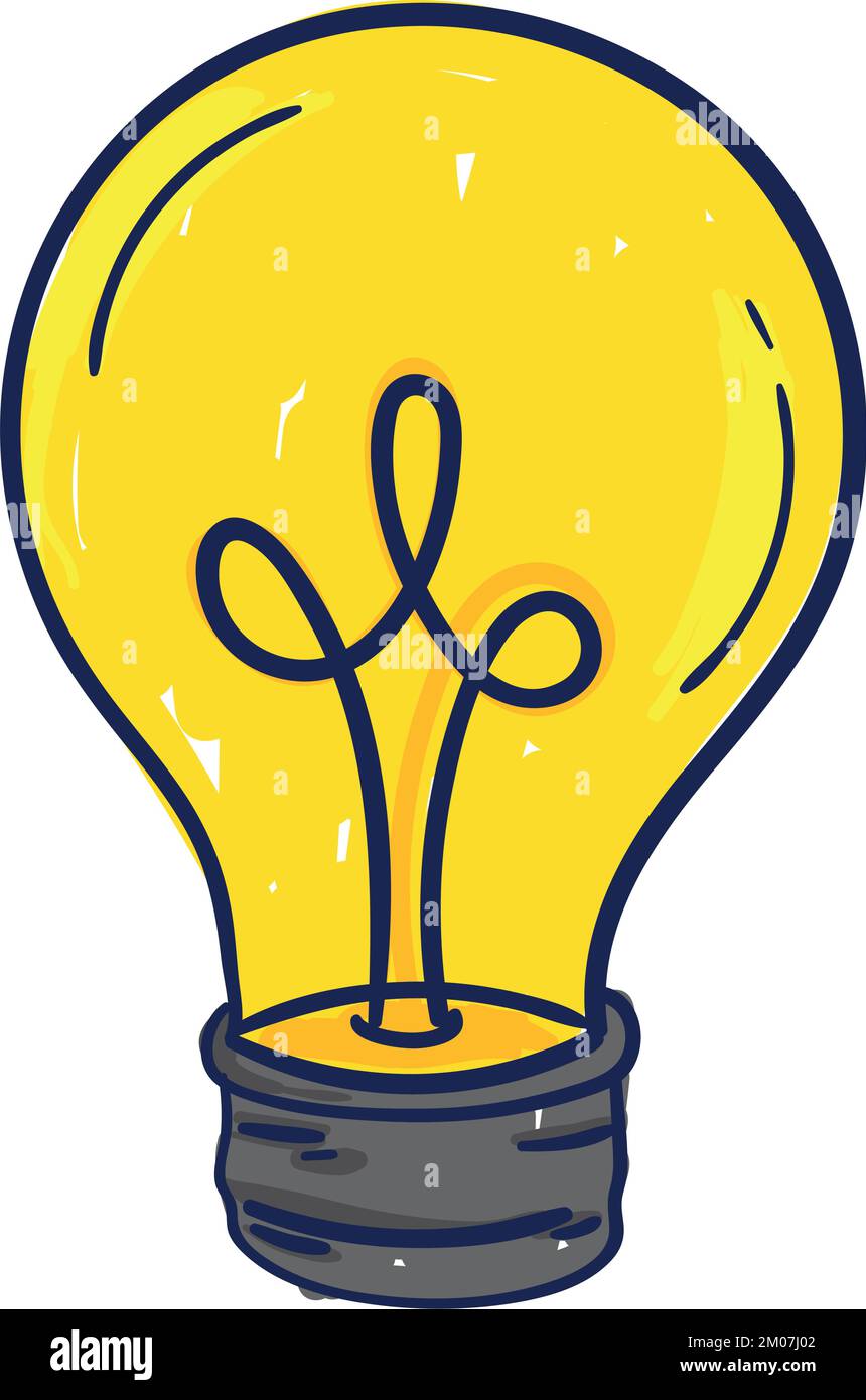 light bulb icon Stock Vector Image & Art - Alamy