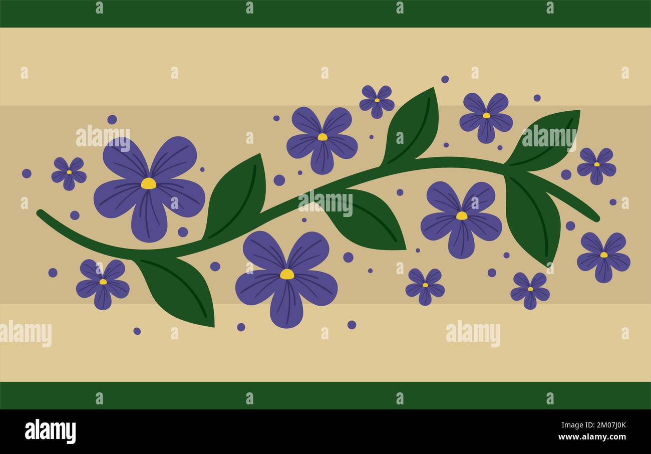 purple flowers icon Stock Vector Image & Art - Alamy
