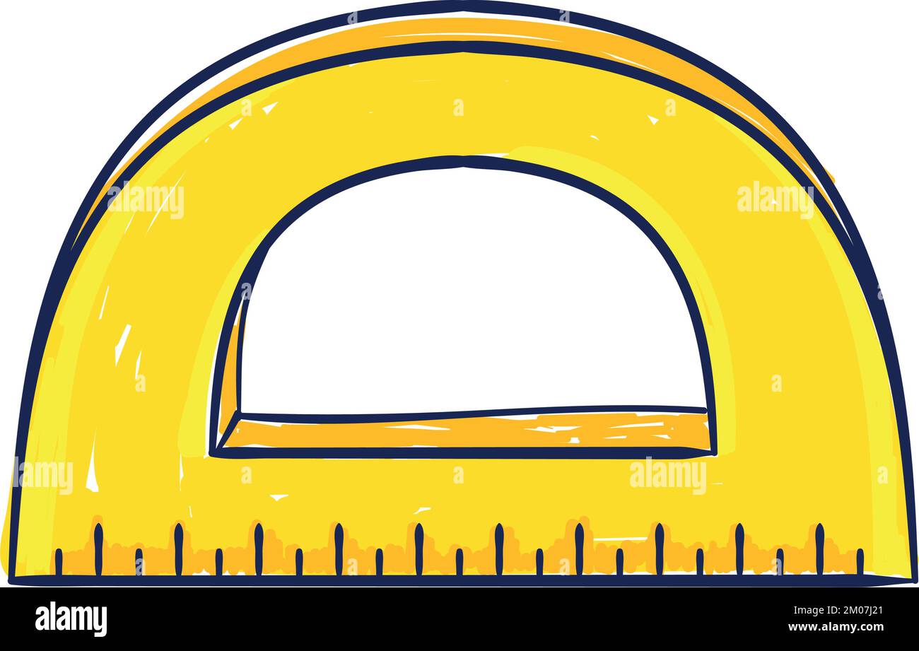 protractor school supply Stock Vector Image & Art - Alamy