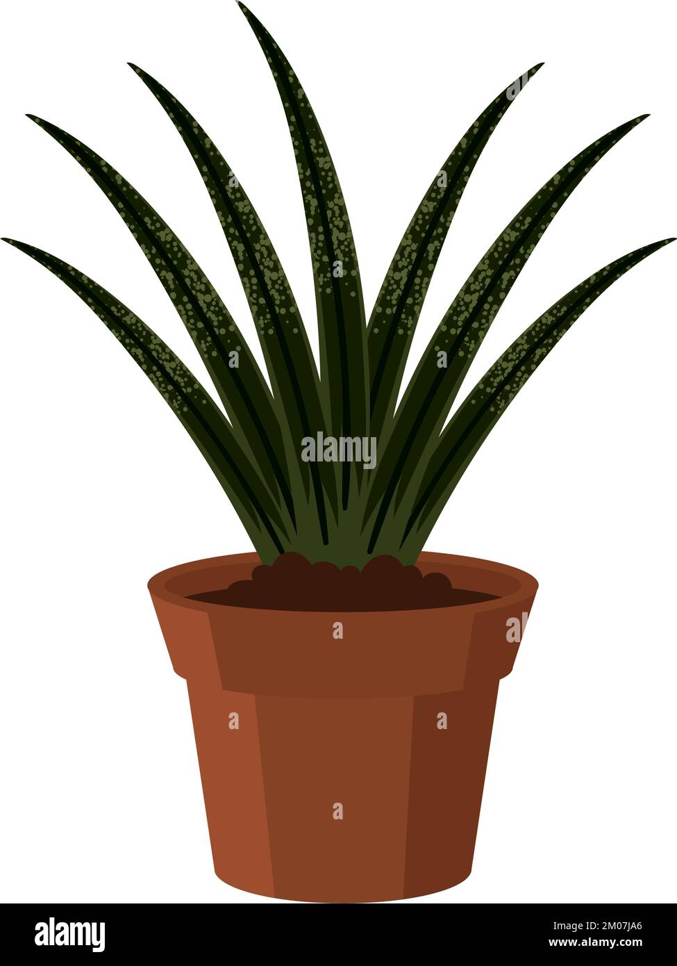 succulent houseplant icon Stock Vector