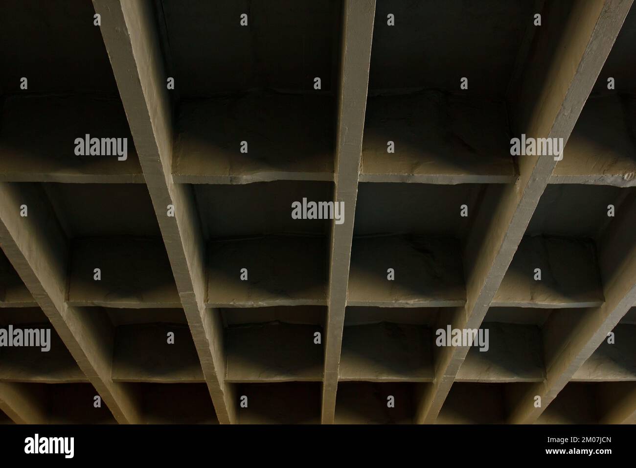 Image showcasing concrete beams of the bridge. geometric texture Stock Photo - Alamy