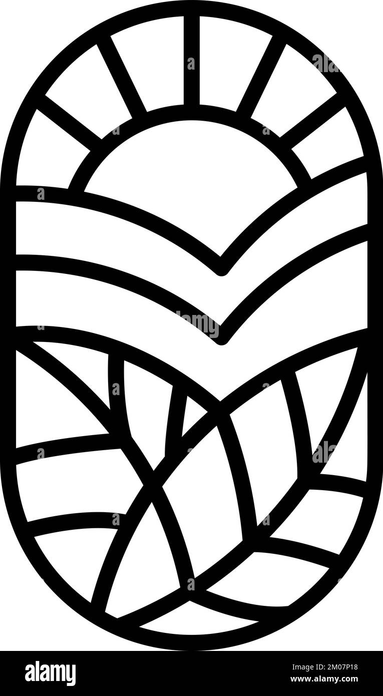 Vector Tea tree Leaves and sun for Cafe or Farm Product Label Eco Logo ...