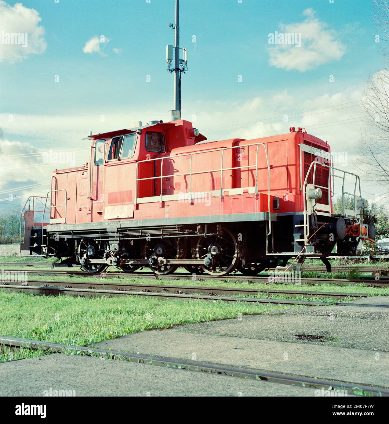 Diesellok - Baureihe 362 Stock Photo