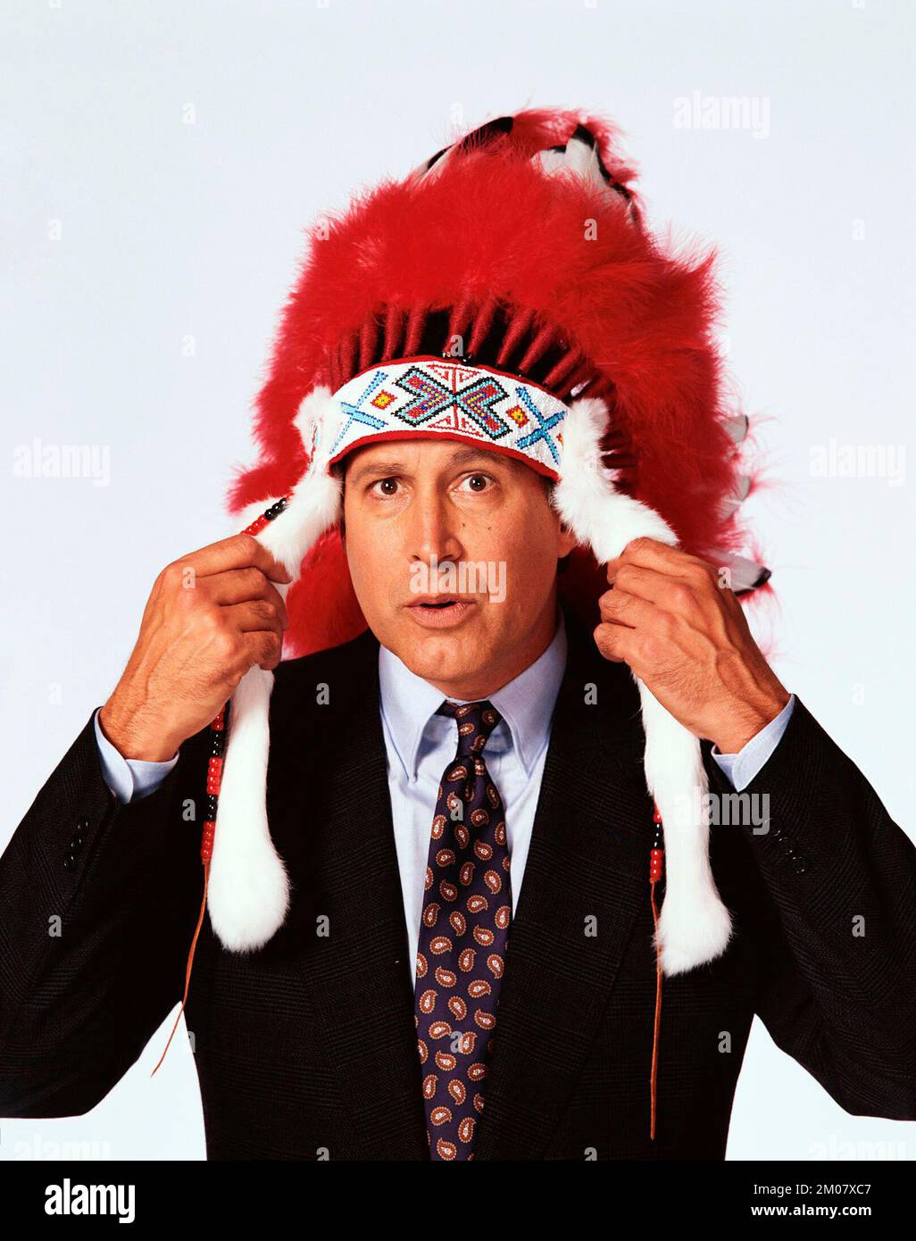 CHEVY CHASE in FLETCH LIVES (1989), directed by MICHAEL RITCHIE. Credit