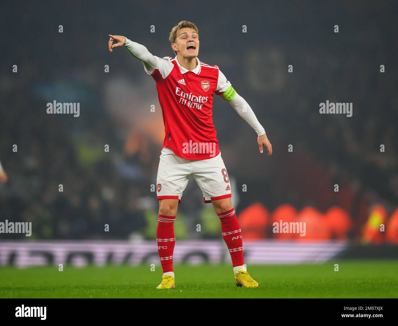 03 Nov 2022 - Arsenal v FC Zurich - UEFA Europa League - Group A - Emirates Stadium   Arsenal's Martin Odegaard during the match against FC Zurich Picture : Mark Pain / Alamy Stock Photo