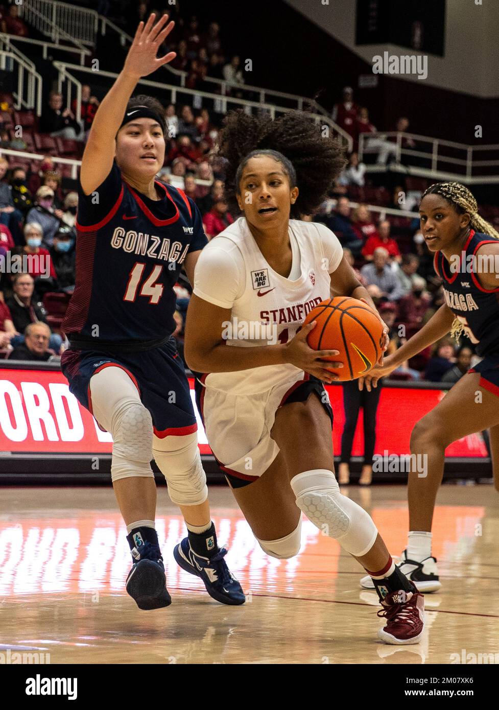 Palo Alto CA, USA. 04th Dec, 2022. A. Stanford guard Indya Nivar (12