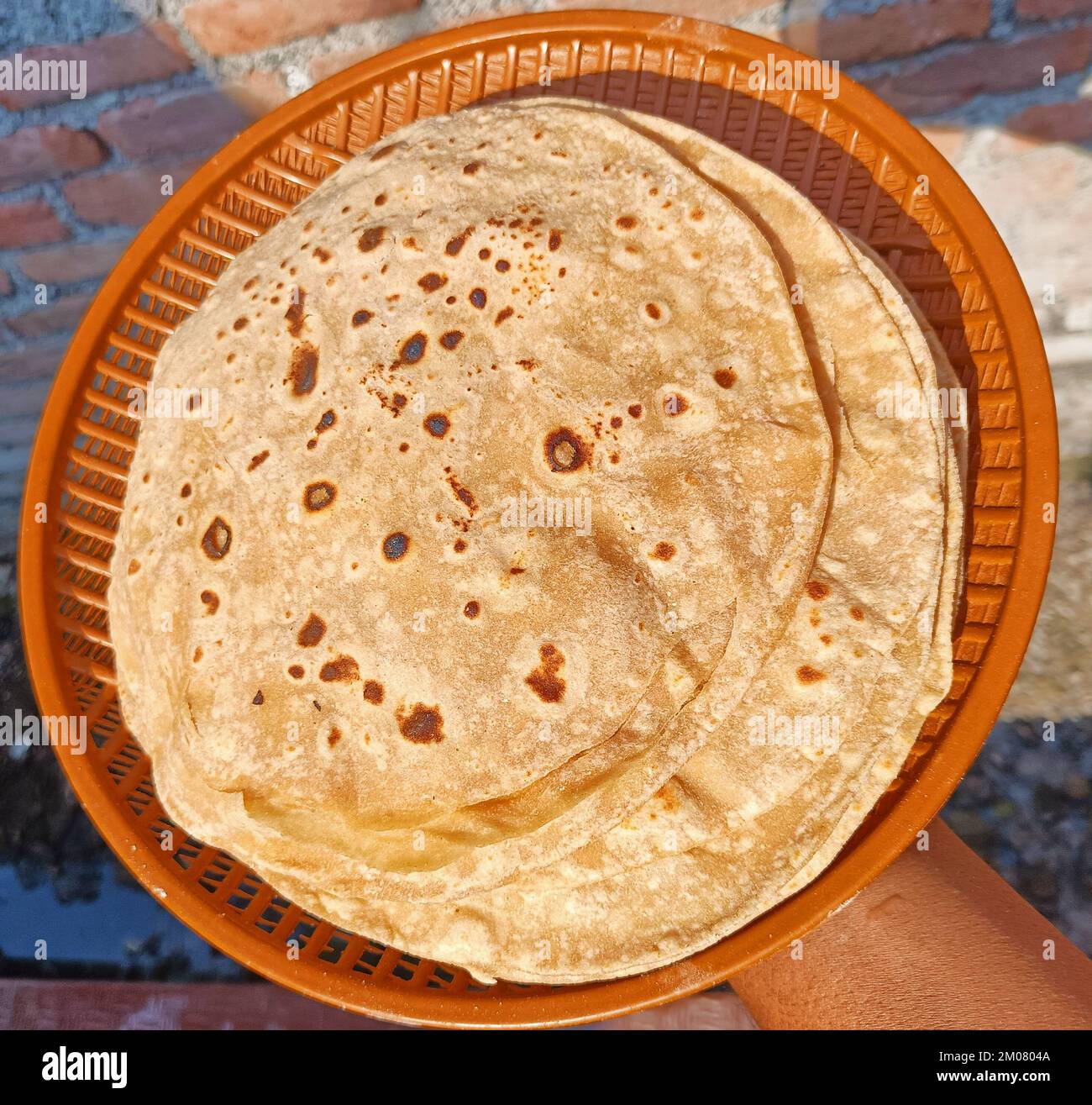 Chapati, also known as roti, rotli, safati, shabaati, phulka, chapo