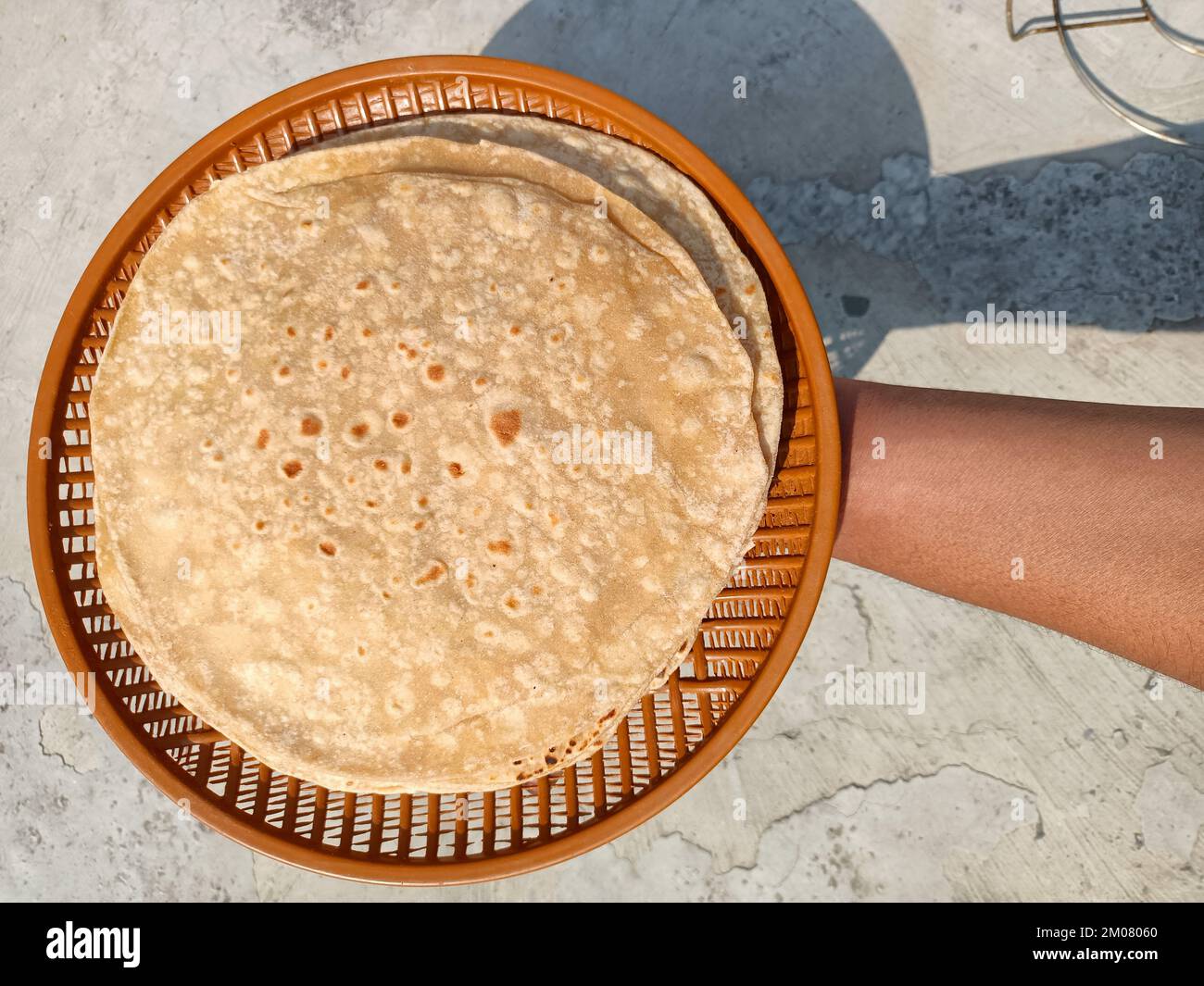 Chapati, also known as roti, rotli, safati, shabaati, phulka, chapo