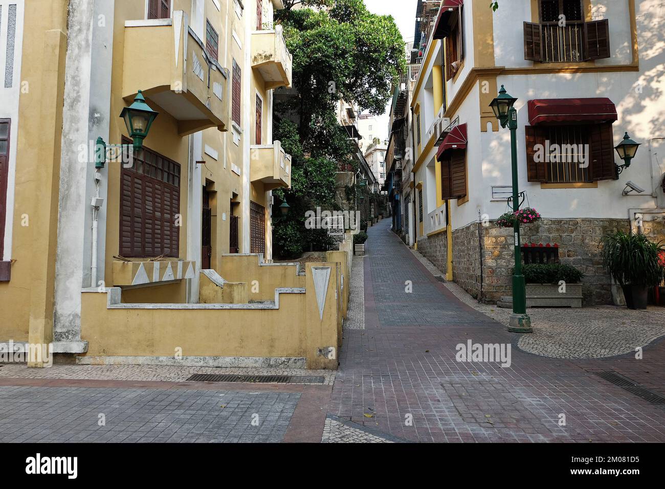 Exterior architecture and building design at Centre of Macao World ...