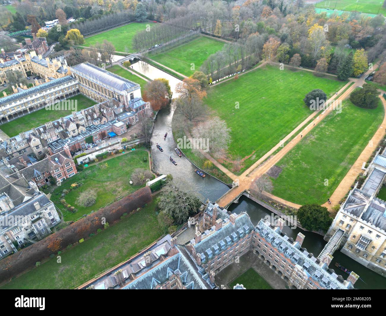 Cambridge university aerial hi-res stock photography and images - Alamy