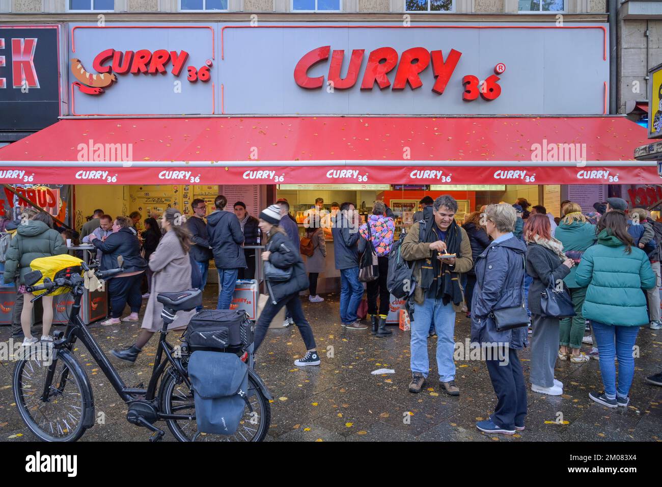 Imbiss Curry 36, Mehringdamm, Kreuzberg, Berlin, Deutschland Stock Photo