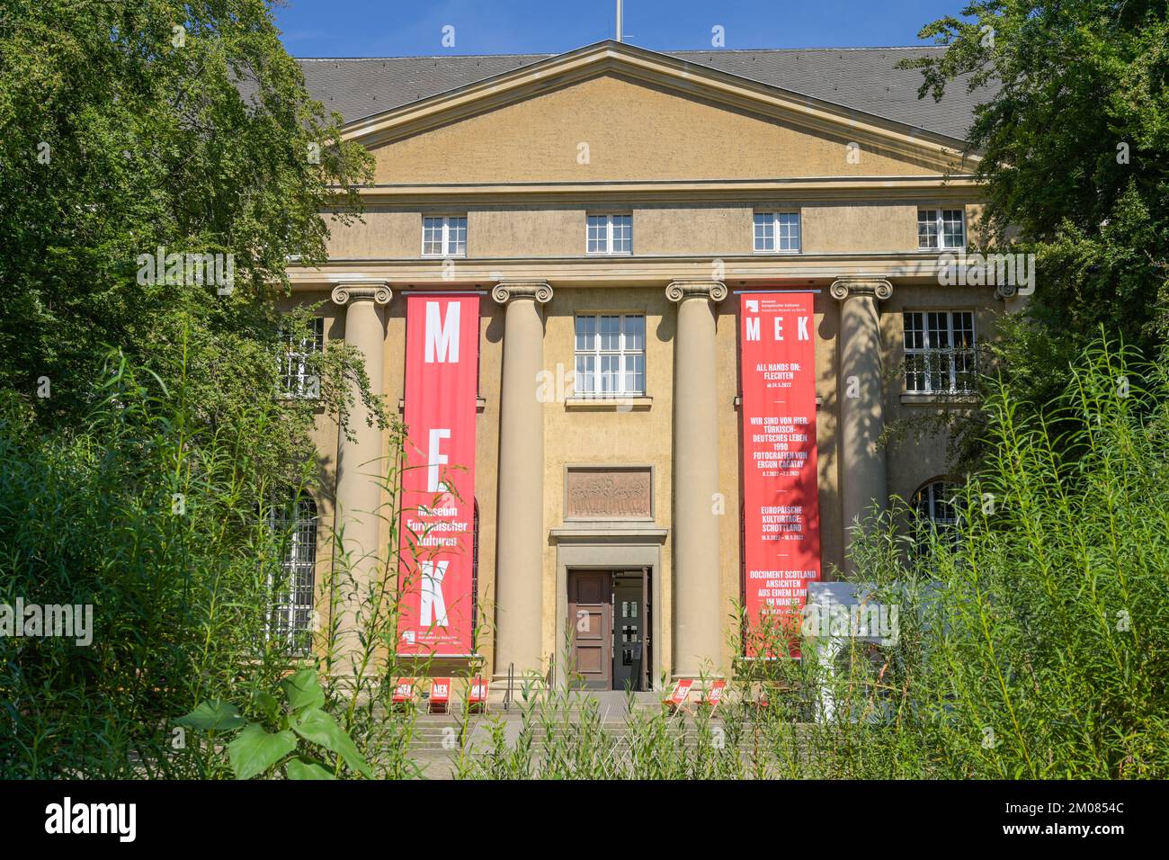 Museum Europäischer Kulturen MEK, Arnimallee, Dahlem, Steglitz-Zehlendorf, Berlin, Deutschland Stock Photo