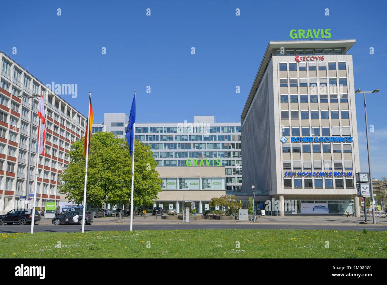 Geschäftshäuser, ErnstReuterPlatz, Charlottenburg, CharlottenburgWilmersdorf, Berlin