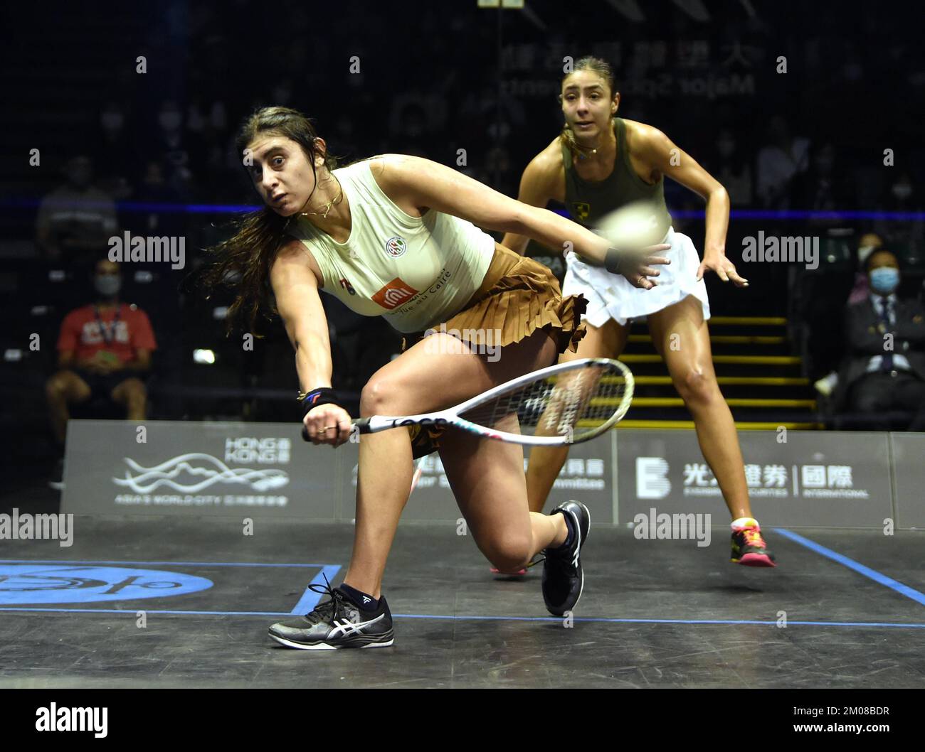 Egyptian professional squash player Hania El Hammamy defeated Egyptian