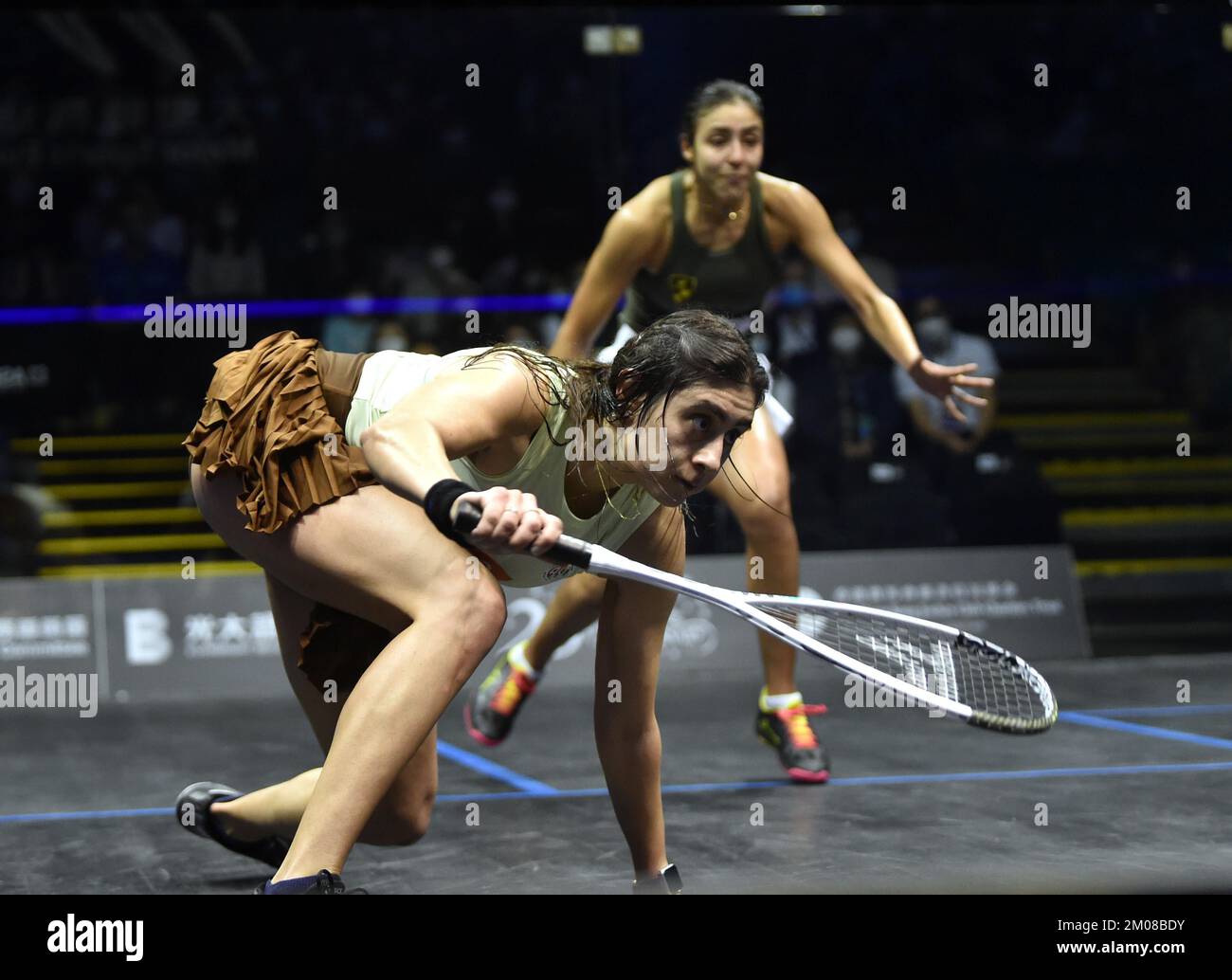 Egyptian professional squash player Hania El Hammamy defeated Egyptian