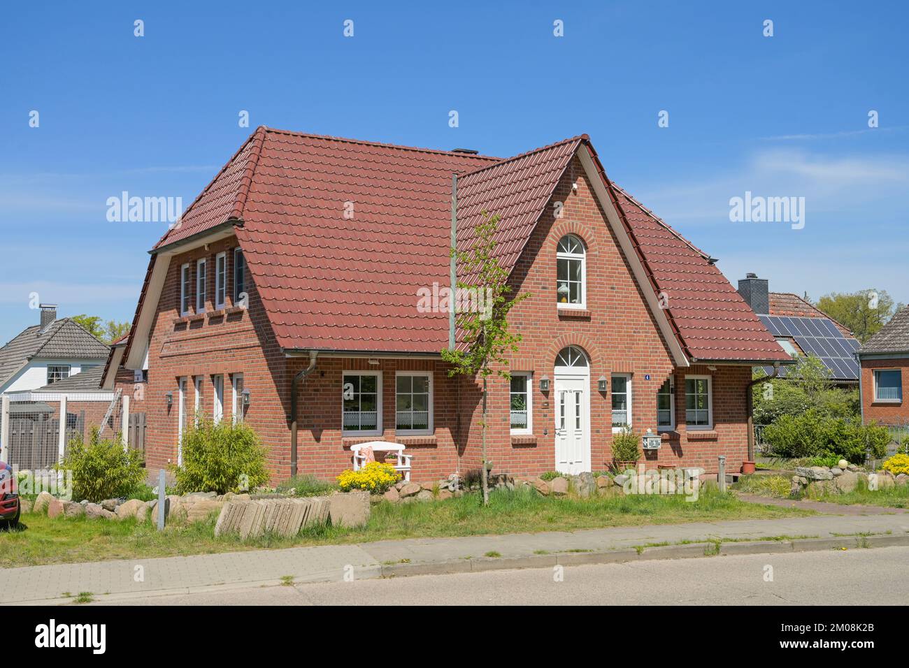 Einfamilienhaus, Niedersachsen, Deutschland Stock Photo