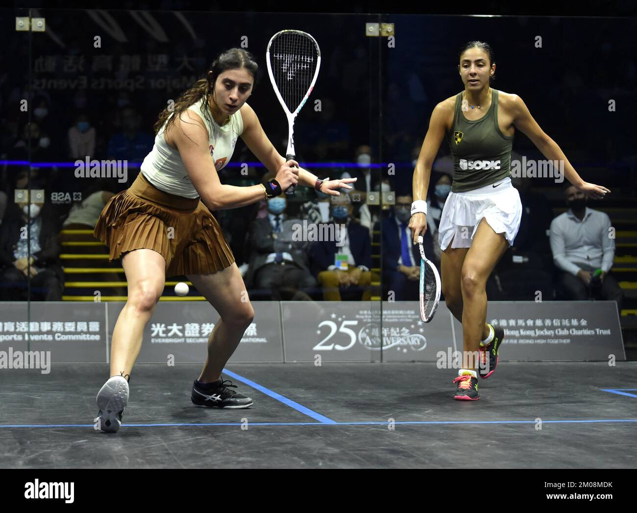 Egyptian professional squash player Hania El Hammamy defeated Egyptian