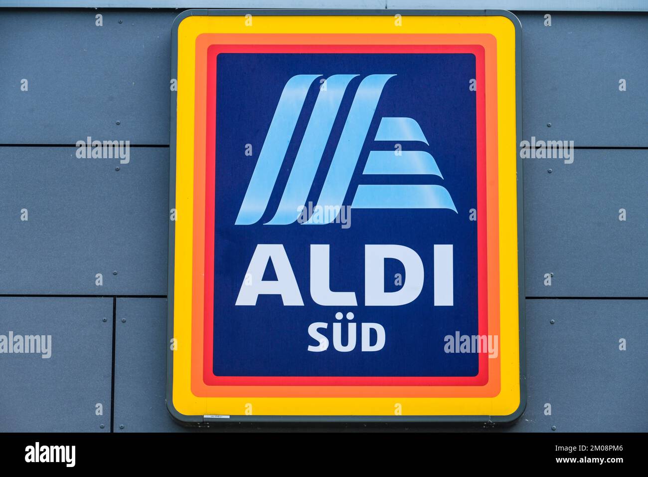 Logo Aldi Süd Stock Photo Alamy