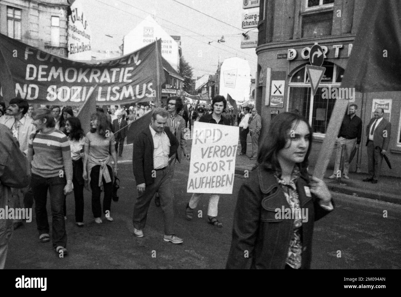 With A Conference And Demonstration, The German Communist Party (DKP ...